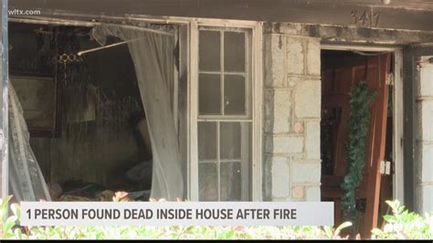 One Person Found Dead Inside House After Fire