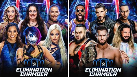 WWE Elimination Chamber 2023 TeanieAgniv