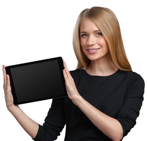 Premium Photo Business Woman Using Digital Tablet Computer