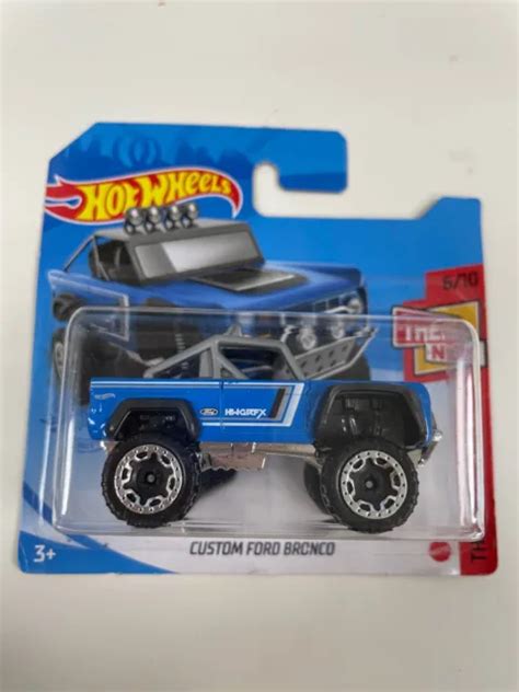 Hot Wheels Custom Ford Bronco Then And Now Collectors