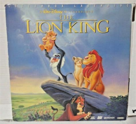 The Lion King Letterbox Thx Laserdisc Ld Disney Walt India Ubuy