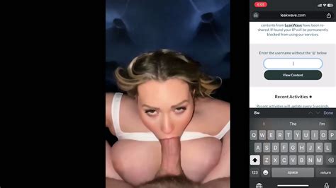 What A Horny Babe Visit Leakwave For More Free Content