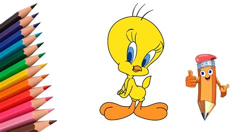 Easy Drawings Of Tweety Bird