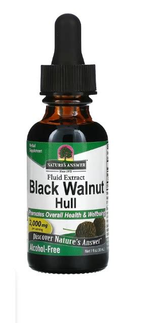 Natures Answer Black Walnut Hull 1000 Mg 1 Oz Get 100 Best Quality