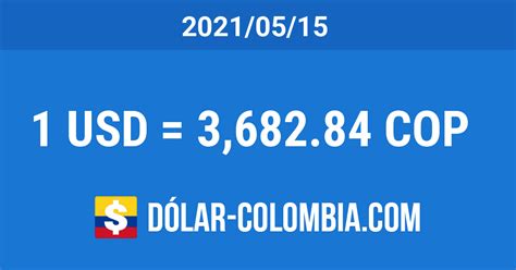 Dólar Trm Hoy En Colombia