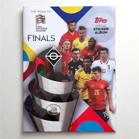 Cromos Coleção Topps Road to UEFA Nations League Finals 2022 2023