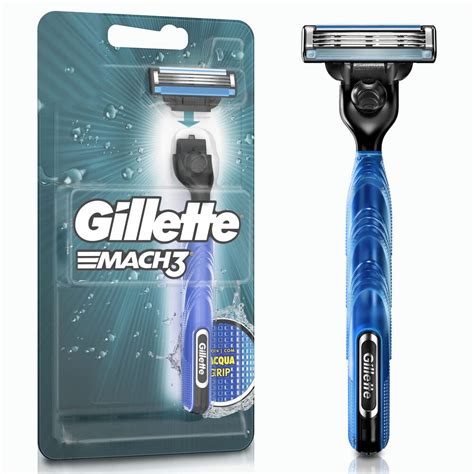 Gillette Aparelho De Barbear Mach3 Acqua Grip Amazon Br