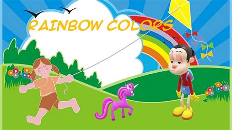 rainbow colors kids song  viewed nursery rhymes youtube