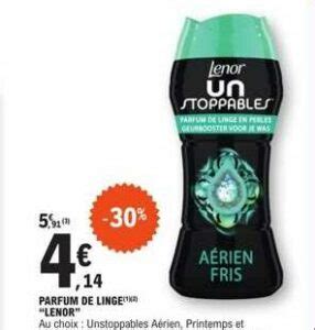 Anti Crise Fr Parfum De Linge Lenor Chez Leclerc