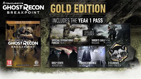 Compra Tom Clancy S Ghost Recon Breakpoint Gold Edition En La Tienda