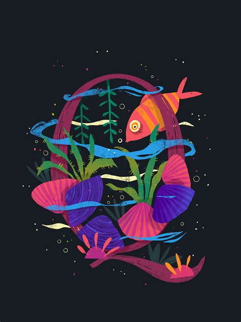 36 Days of Type-2023- Sea Creatures on Behance