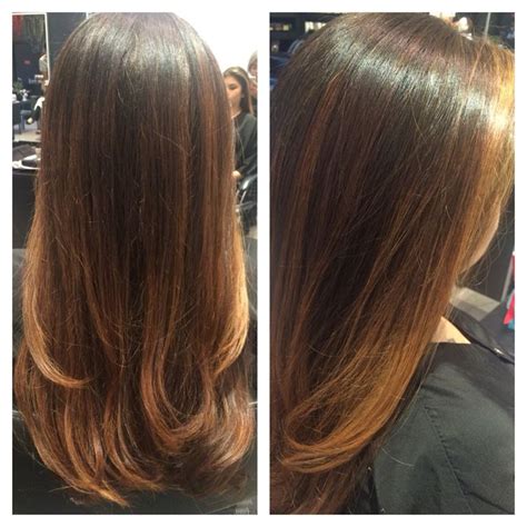 Rich Warm Balayage Using Wella Warm Balayage Long Hair Styles Hair