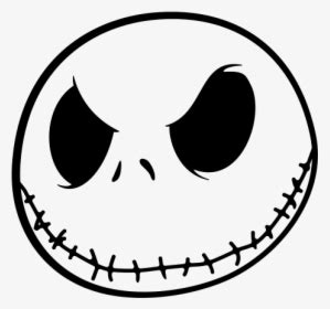 Jack Skellington Transparent - Jack Skellington Face Svg Free, HD Png ...