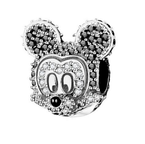 Berloque Charm Disney Mickey Prata Promo O No Elo Cavallaro