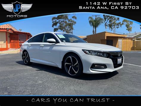 Used 2020 Honda Accord Sedan Sport 15t Cvt For Sale In Orange County