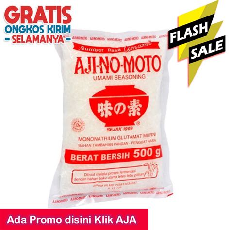 Jual Ajinomoto BUMBU PENYEDAP MSG MICIN PENYEDAP RASA Kemasan 500 Gr