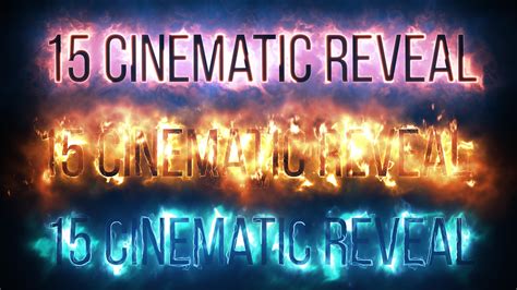 15 Cinematic Titles Template For After Effects Free Saber Plugin