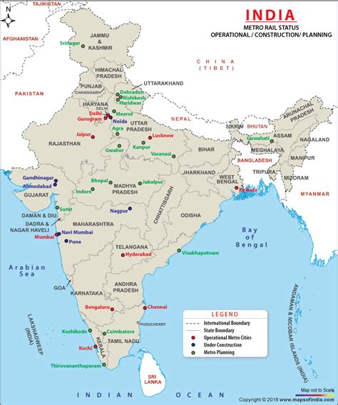 Which cities in India have the metro railway system