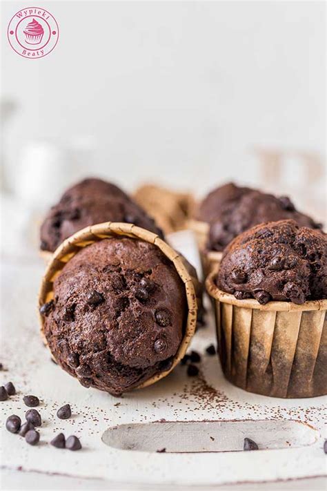 Muffinki Czekoladowo Bananowe Przepis Na Bananowe Muffinki