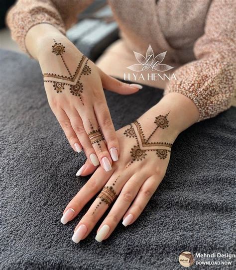 Pin By Fency Botique On Fancy Botique Simple Henna Designs Hand