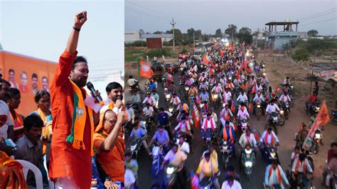 BJP State Chief Kishan Reddy Starts Vijaya Sankalpa Yatra From Makthal