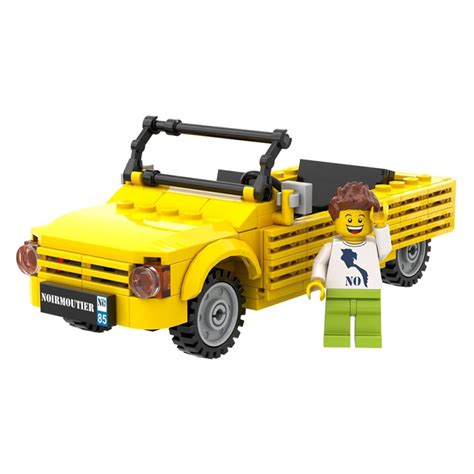 Beach Car Limited Edition Custom LEGO Set By Super Briques Super