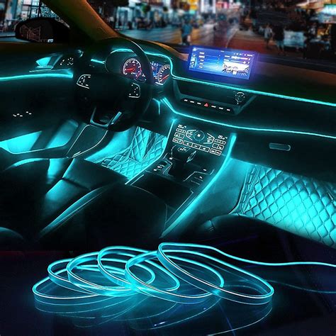 車 LEDテープライト 車内 アンビエントライト RGB 高輝度 カーオーディオ