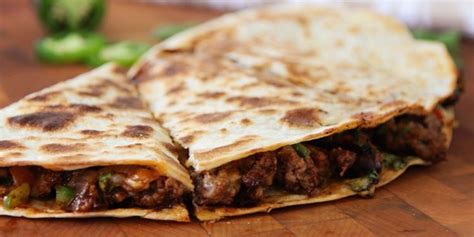 Low Carb Quesadilla Met Gehakt En Kaas Recept Voedsel Idee N