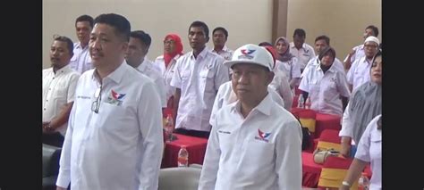 Partai Perindo Sulteng Konsolidasi Perkuat Struktur Pemenangan Pemilu 2024