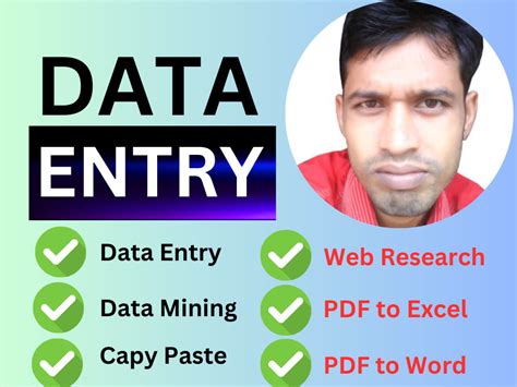 Data Entry Web Scraping Typing Copy Paste Web Research Upwork