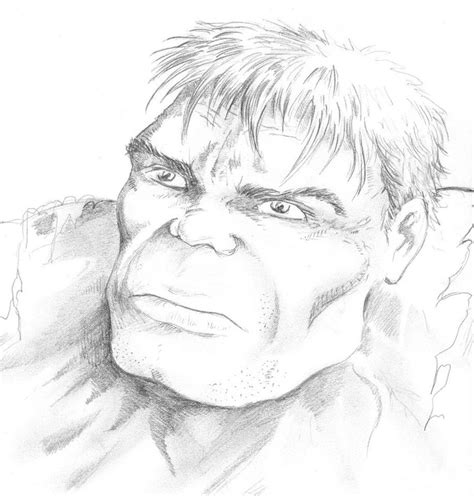 Incredible Hulk Face Drawing At Explore Collection Of Incredible Hulk Face