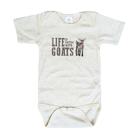 GOAT Life is Better With Goats Body Suit, Nubian Goat Shirt, Farm ...