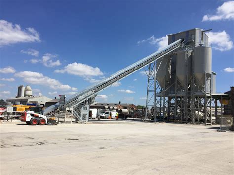 Rapid International Bespoke Static Concrete Batching Plant Supports