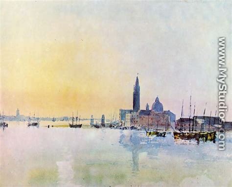 Venice, San Guirgio from the Dogana: Sunrise by Joseph Mallord William ...