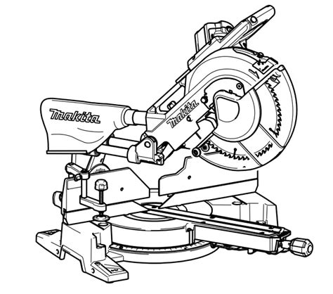 Makita LS1216 Slide Compound Miter Saw Instruction Manual