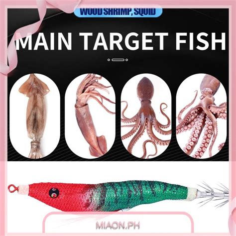 Miaon Ph Luminous Fishing Bait Octopus Cuttlefish Fishing Bait Squid