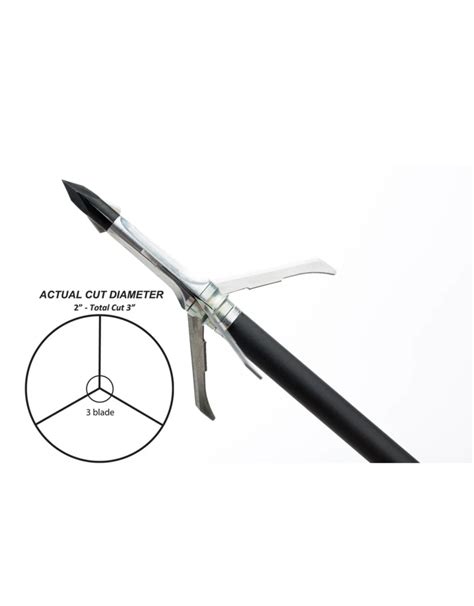 GRIM REAPER BROADHEADS WHITETAIL SPECIAL 100GR 3 BLADE 2”