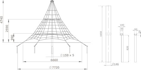 Piramide 4 5 Piramidi Di Corde Giochi Parco Bambini E Arredo Urbano