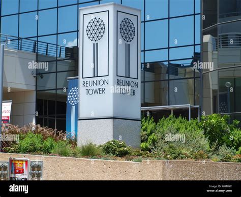 Reunion Tower Observation Deck Stock Photo - Alamy