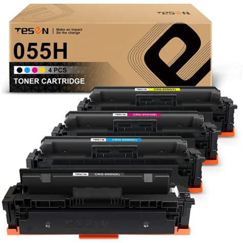 Canon 055h 055 Compatible Toner Cartridge 4 Pack