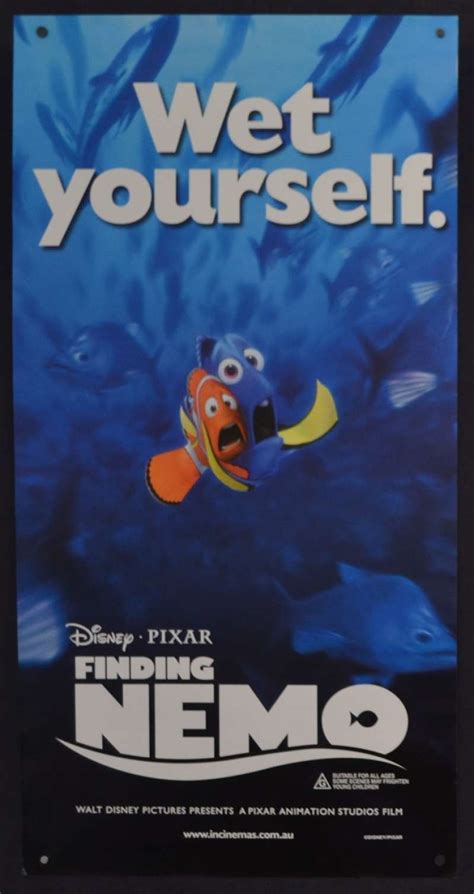 All About Movies Finding Nemo Poster Rare Original Daybill Rolled