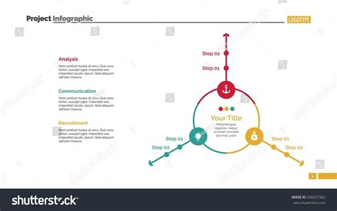 Process Infographic Diagram Slide Template 库存矢量图（免版税）558257362