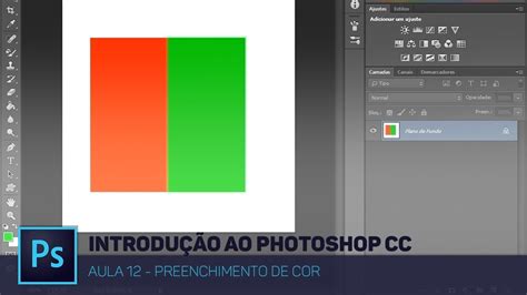 Preenchimento de Cor Curso Gratuito Introdução ao Photoshop CC YouTube