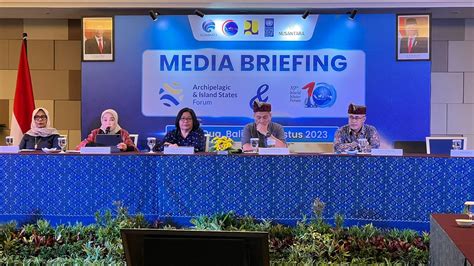 Media Briefing Archipelagic And Island States Forum And World