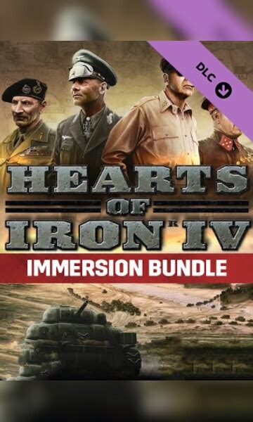 Kup Hearts Of Iron Iv Immersion Bundle Pc Steam Klucz Europa