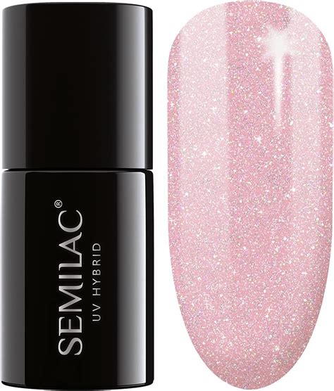 Semilac Extend In UV LED Hybrid Nail Polish Ml Complete Collection Glitter Dirty Nude