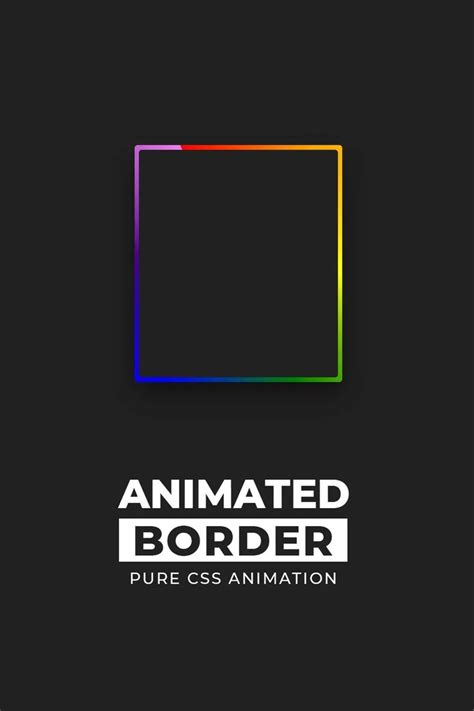 CSS Gradient Border Animation Css Animation Examples, Animate Css, Animation Tutorial, Borders