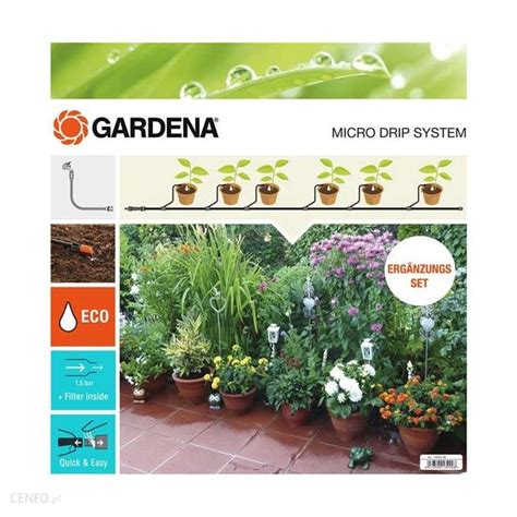 Gardena Micro Drip System Zestaw Do Rozbudowy Nawadniania Roślin