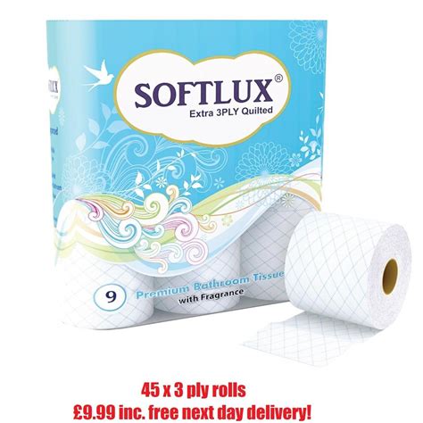 45 X Softlux 3 Ply Luxury Toilet Rolls In B14 Birmingham Für 999 £ Zum