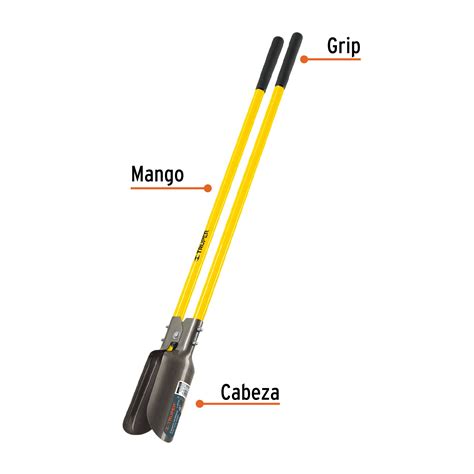 Ficha Tecnica Cavador Mangos De Fibra De Vidrio 45 Truper